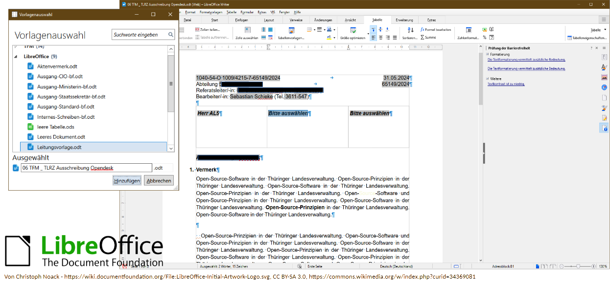 LibreOffice Screenshot